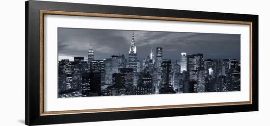 Midtown Skyline with Chrysler Building and Empire State Building, Manhattan, New York City, USA-Jon Arnold-Framed Photographic Print