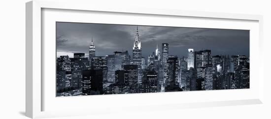 Midtown Skyline with Chrysler Building and Empire State Building, Manhattan, New York City, USA-Jon Arnold-Framed Photographic Print