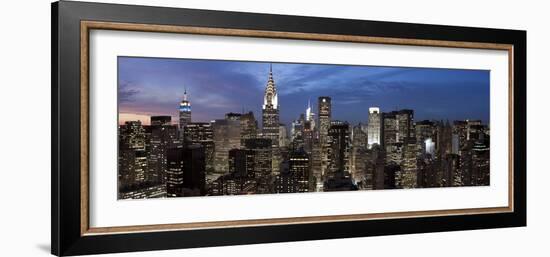 Midtown Skyline with Chrysler Building and Empire State Building, Manhattan, New York City, USA-Jon Arnold-Framed Photographic Print