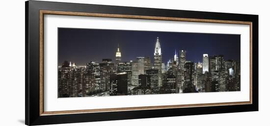 Midtown Skyline with Chrysler Building and Empire State Building, Manhattan, New York City, USA-Jon Arnold-Framed Photographic Print