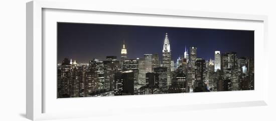 Midtown Skyline with Chrysler Building and Empire State Building, Manhattan, New York City, USA-Jon Arnold-Framed Photographic Print