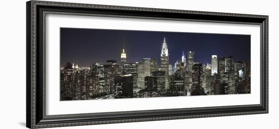 Midtown Skyline with Chrysler Building and Empire State Building, Manhattan, New York City, USA-Jon Arnold-Framed Photographic Print