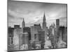 Midtown Skyline with Chrysler Building and Empire State Building, Manhattan, New York City, USA-Jon Arnold-Mounted Photographic Print