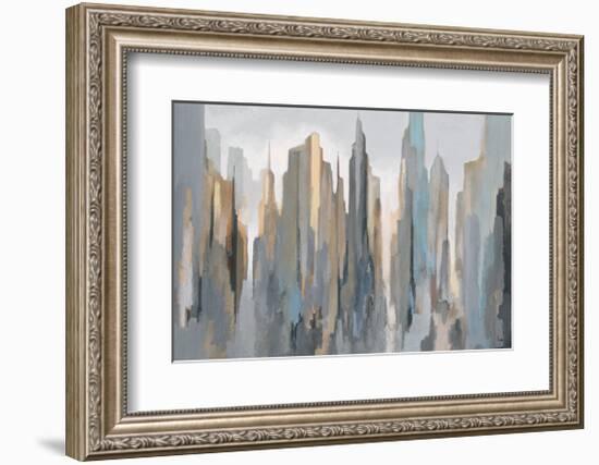 Midtown Skyline-Gregory Lang-Framed Giclee Print