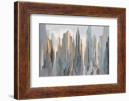 Midtown Skyline-Gregory Lang-Framed Giclee Print