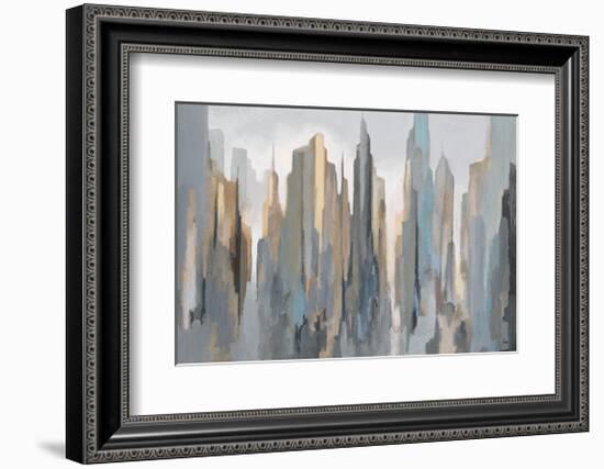 Midtown Skyline-Gregory Lang-Framed Giclee Print