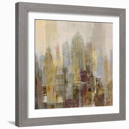 Midtown View II-Longo-Framed Giclee Print