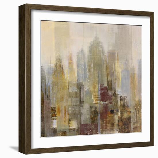 Midtown View II-Longo-Framed Giclee Print