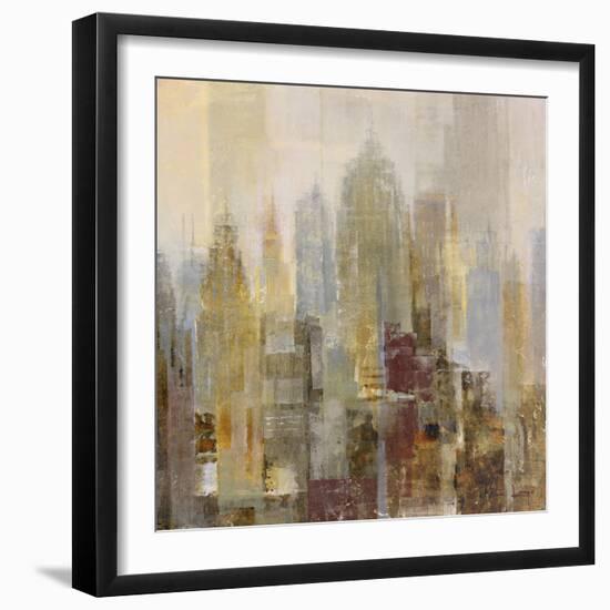 Midtown View II-Longo-Framed Giclee Print