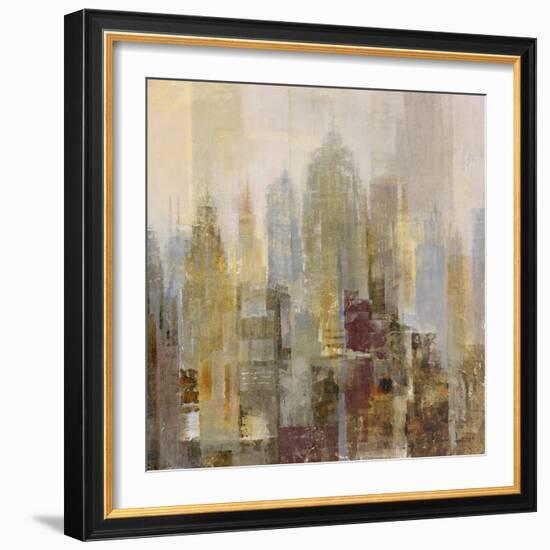 Midtown View II-Longo-Framed Giclee Print