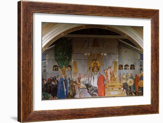 Midvinterblot (Midwinter Sacrific), 1914-1915-Carl Larsson-Framed Photographic Print