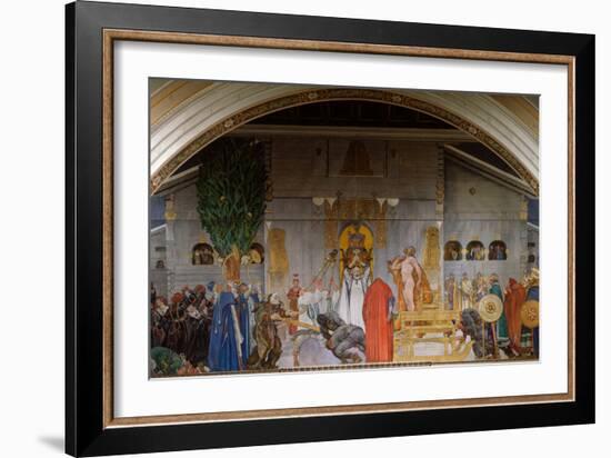 Midvinterblot (Midwinter Sacrific), 1914-1915-Carl Larsson-Framed Photographic Print