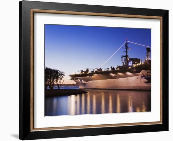 Midway Aircraft Carrier Museum, San Diego, California, United States of America, North America-Richard Cummins-Framed Photographic Print