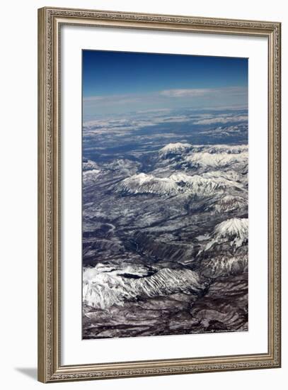 Midwest Mountains From The Air-null-Framed Photo