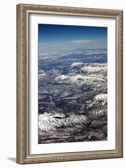 Midwest Mountains From The Air-null-Framed Photo