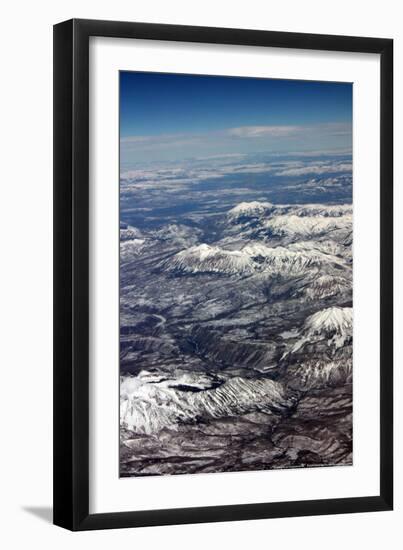 Midwest Mountains From The Air-null-Framed Photo