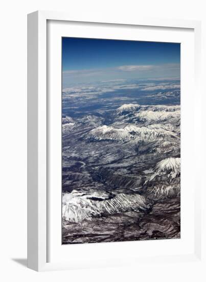 Midwest Mountains From The Air-null-Framed Photo