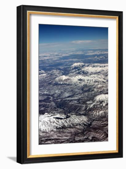 Midwest Mountains From The Air-null-Framed Photo