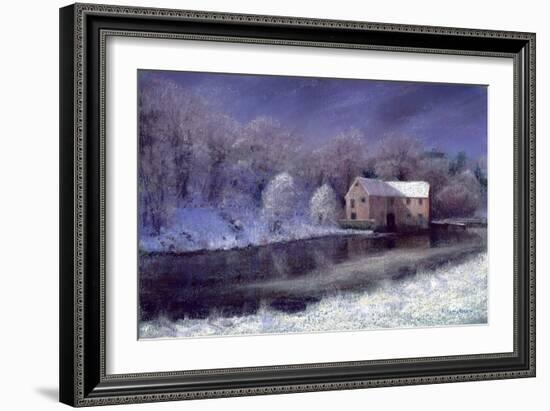 Midwinter at the Mill, 2010-Anthony Rule-Framed Giclee Print