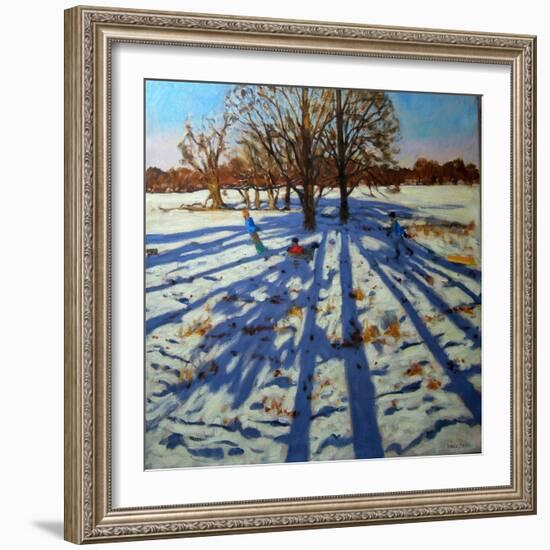 Midwinter, Calke Abbey, Derbyshire-Andrew Macara-Framed Giclee Print