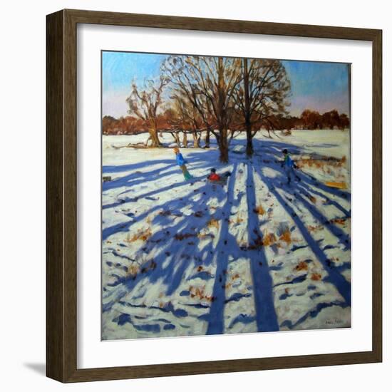 Midwinter, Calke Abbey, Derbyshire-Andrew Macara-Framed Giclee Print