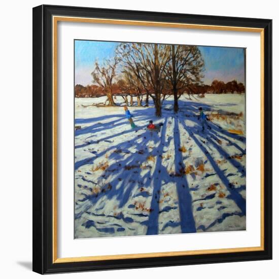 Midwinter, Calke Abbey, Derbyshire-Andrew Macara-Framed Giclee Print