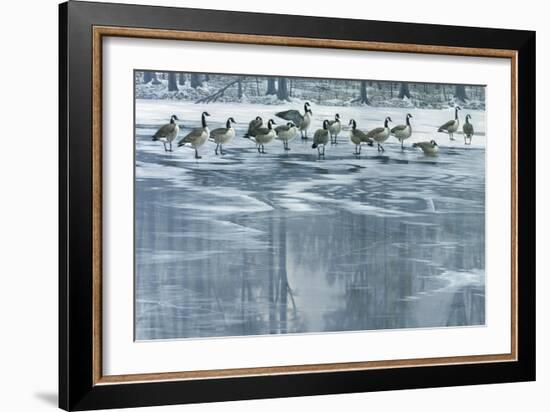 Midwinter Thaw-Wilhelm Goebel-Framed Giclee Print