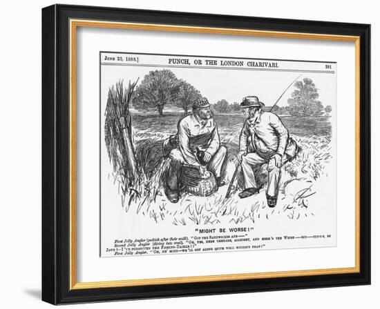 Might Be Worse!, 1888-Charles Samuel Keene-Framed Giclee Print