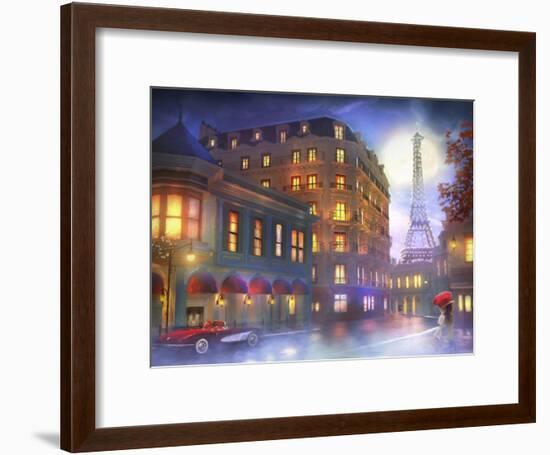 Mightnight in Paris-Joel Christopher Payne-Framed Giclee Print