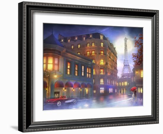 Mightnight in Paris-Joel Christopher Payne-Framed Giclee Print