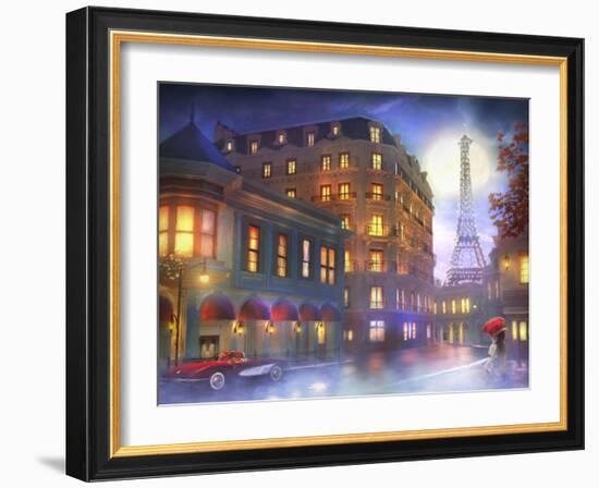 Mightnight in Paris-Joel Christopher Payne-Framed Giclee Print