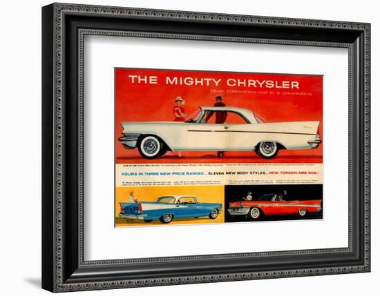Mighty Chrysler Most Glamorous-null-Framed Art Print