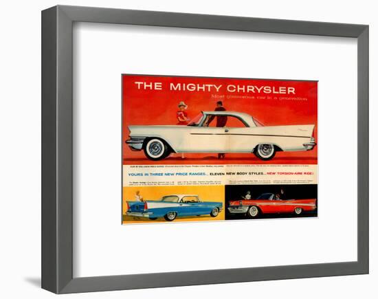 Mighty Chrysler Most Glamorous-null-Framed Art Print