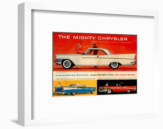 Mighty Chrysler Most Glamorous-null-Framed Art Print