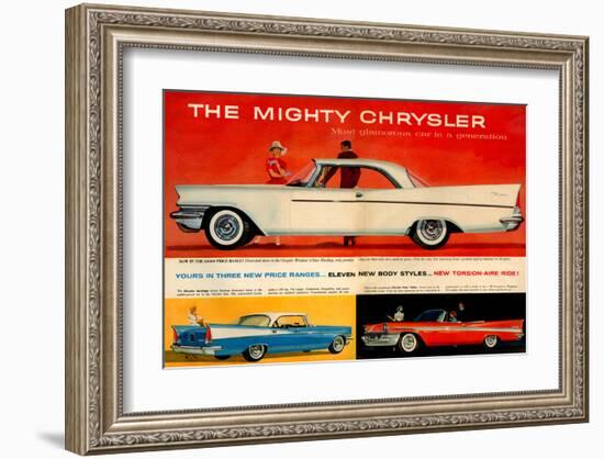 Mighty Chrysler Most Glamorous-null-Framed Art Print