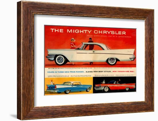 Mighty Chrysler Most Glamorous-null-Framed Art Print