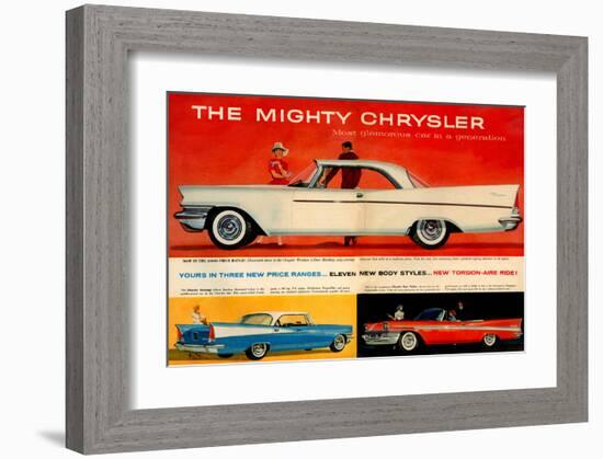 Mighty Chrysler Most Glamorous-null-Framed Art Print