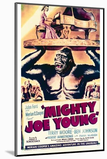 Mighty Joe Young - Movie Poster Reproduction-null-Mounted Photo