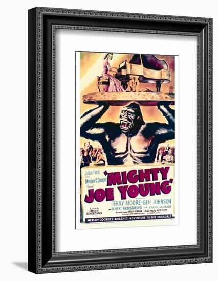 Mighty Joe Young - Movie Poster Reproduction-null-Framed Photo