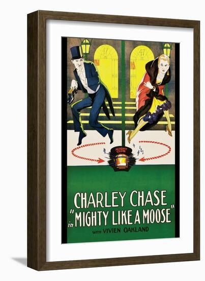 Mighty Like a Moose-null-Framed Art Print
