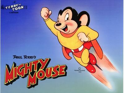 Mighty Mouse, 1943 Premium Giclee Print | Art.com