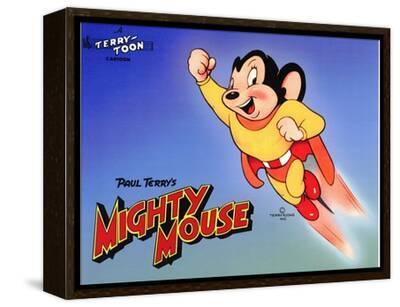 Mighty Mouse, 1943 Premium Giclee Print | Art.com