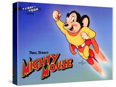 Mighty Mouse, 1943 Premium Giclee Print | Art.com