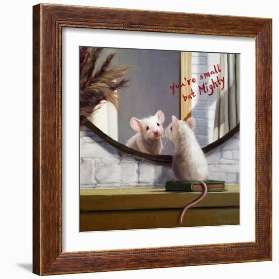 Mighty Mouse-Lucia Heffernan-Framed Art Print