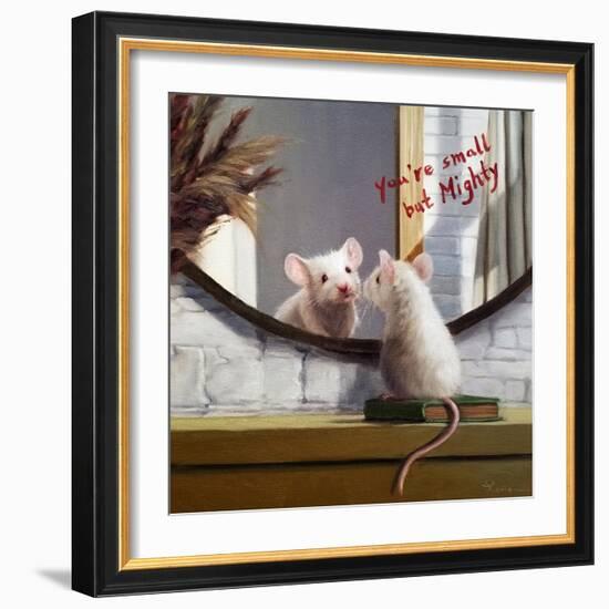 Mighty Mouse-Lucia Heffernan-Framed Art Print