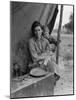 Migrant farm worker's family in Nipomo California, 1936-Dorothea Lange-Mounted Photographic Print