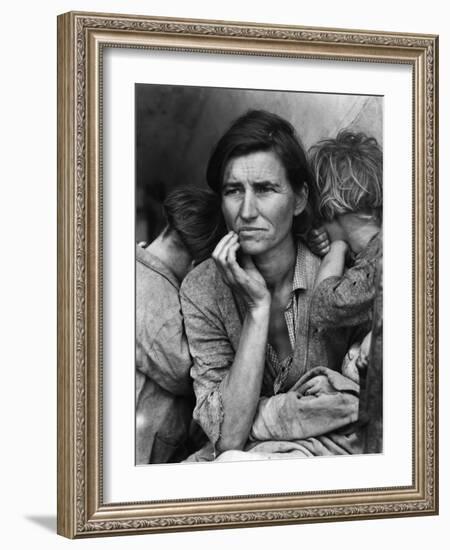 Migrant Mother-Science Source-Framed Giclee Print