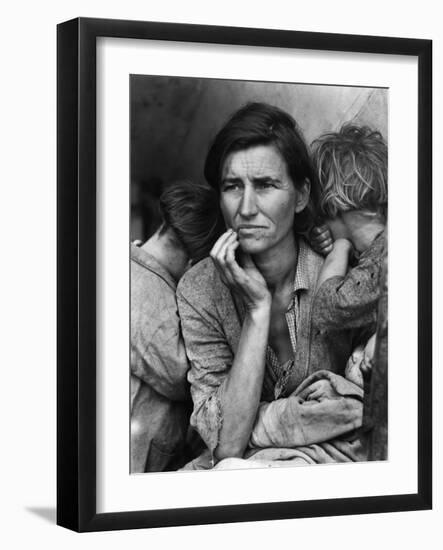 Migrant Mother-Science Source-Framed Giclee Print