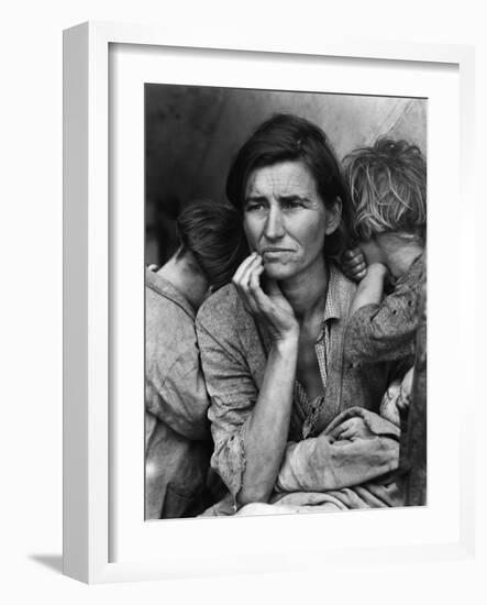 Migrant Mother-Science Source-Framed Giclee Print