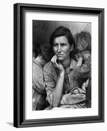 Migrant Mother-Science Source-Framed Giclee Print